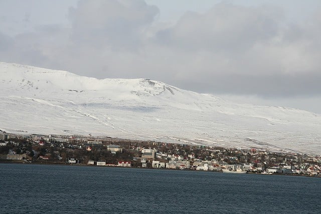 North city of Akureyri. Photo: Steven Isaacson